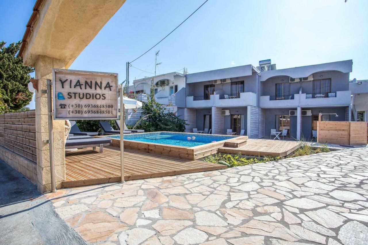 Yianna Studios Faliraki Extérieur photo